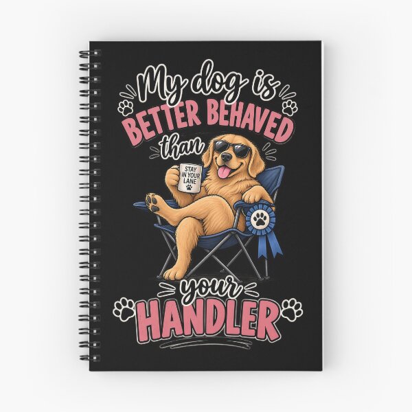 Item preview, Golden Retriever funny designed and sold by Dymondebrand.