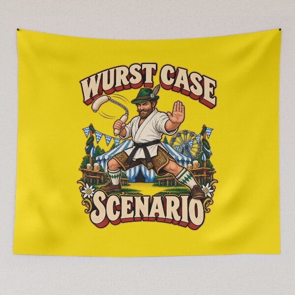 Item preview, Wurst Case Scenario – Bavarian Sausage Karate designed and sold by SVox.