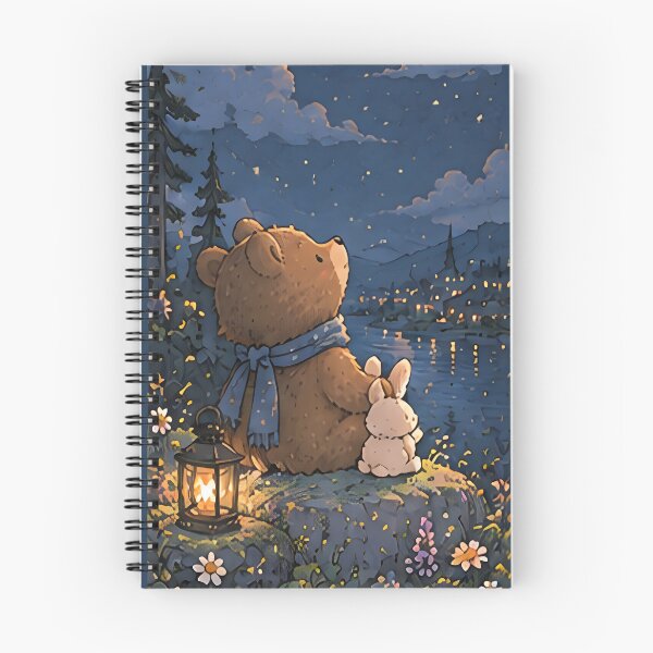 Item preview, Bear & Moon – Nighttime Bear Design designed and sold by KWW SHOP.