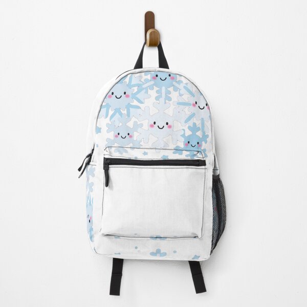 Item preview, Cute Kawaii Snowflakes - Happy Smiling Snowfall Kids Winter Design designed and sold by yassine elhaidi.