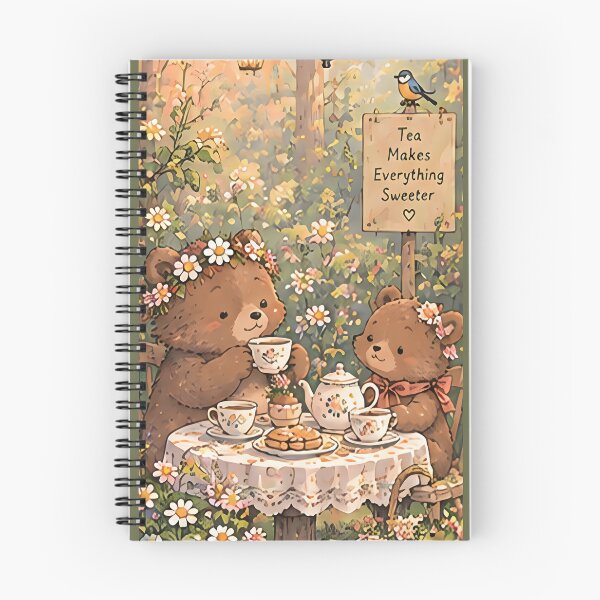 Item preview, Bear Tea Party – Cute Bear Design designed and sold by KWW SHOP.