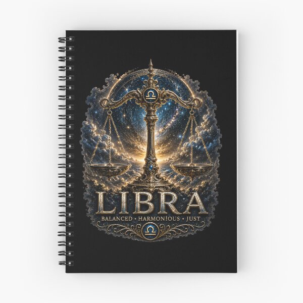 Item preview, Libra Zodiac Art – Celestial Scales Astrology Design designed and sold by Classic Chaos Creations.