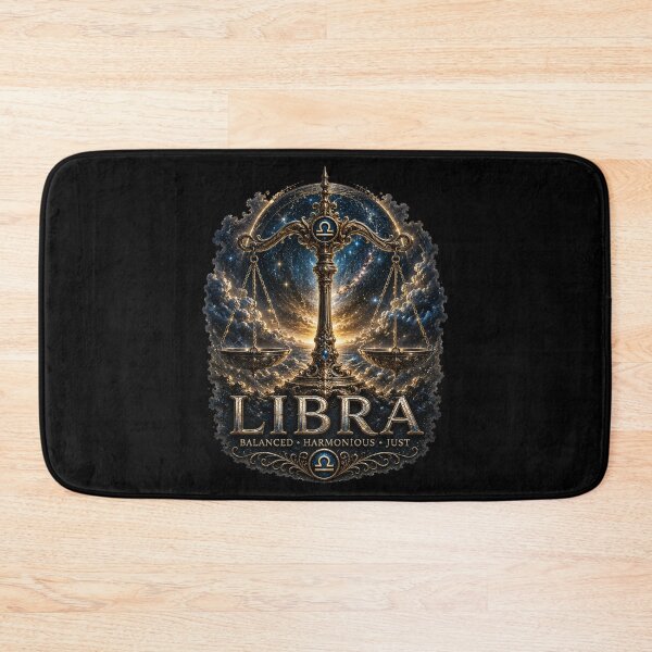 Item preview, Libra Zodiac Art – Celestial Scales Astrology Design designed and sold by Classic Chaos Creations.