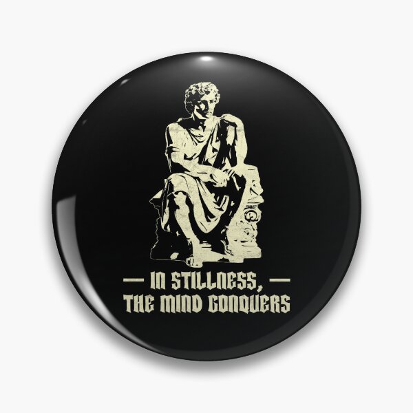 Item preview, In Stillness The Mind Conquers designed and sold by Athenium-Arts.