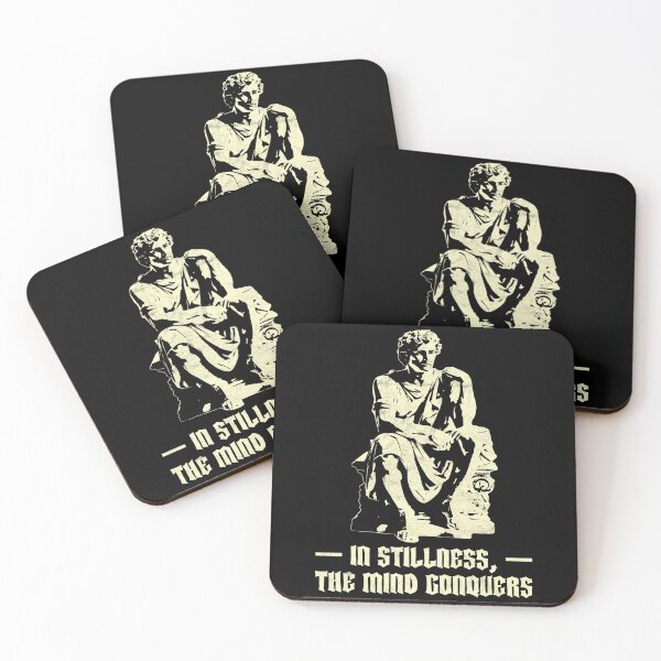 Item preview, In Stillness The Mind Conquers designed and sold by Athenium-Arts.