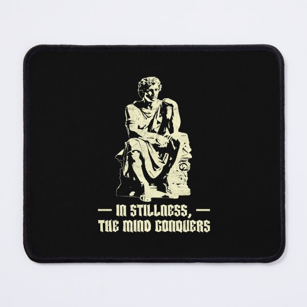 Item preview, In Stillness The Mind Conquers designed and sold by Athenium-Arts.