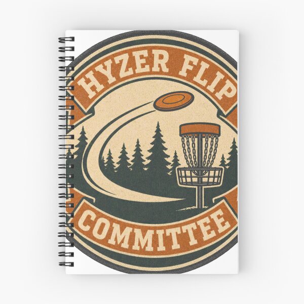 Item preview, Hyzer Flip Committee Retro Disc Golf Badge designed and sold by BoosterShop.