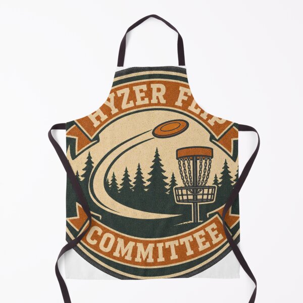 Item preview, Hyzer Flip Committee Retro Disc Golf Badge designed and sold by BoosterShop.