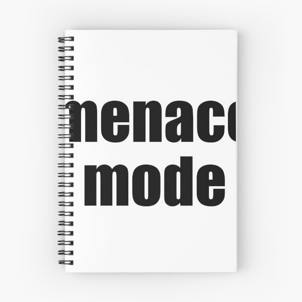 Item preview, Menace Mode Bold Text designed and sold by Alphakenon.