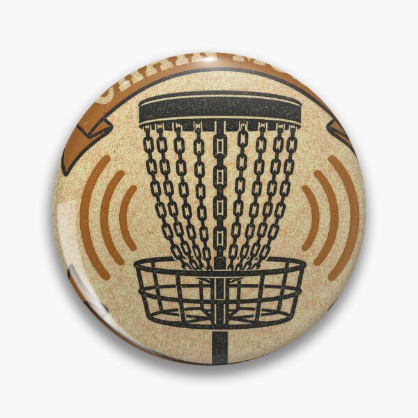 Item preview, Chain Music Appreciation Society Disc Golf Badge designed and sold by BoosterShop.