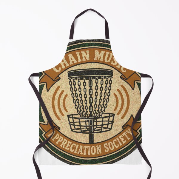 Item preview, Chain Music Appreciation Society Disc Golf Badge designed and sold by BoosterShop.