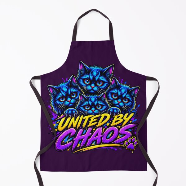 Item preview, United by Chaos — Blue Cat Squad designed and sold by flashARTstudio.