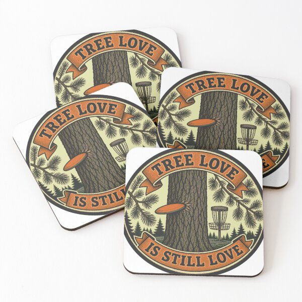 Item preview, Tree Love Is Still Love Funny Disc Golf Badge designed and sold by BoosterShop.