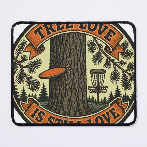 Item preview, Tree Love Is Still Love Funny Disc Golf Badge designed and sold by BoosterShop.