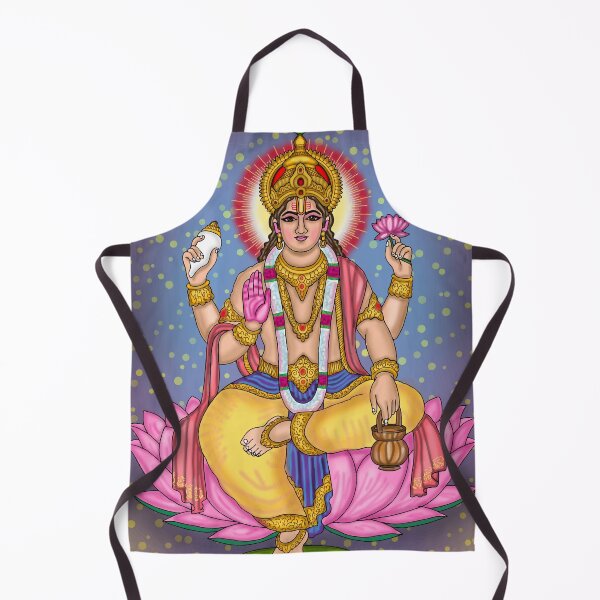 Item preview, Dhanvantari Digital Drawing | Hindu God of Ayurveda and Healing Art designed and sold by Harshit_Digital_Arts.