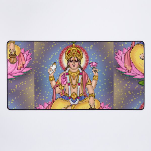 Item preview, Dhanvantari Digital Drawing | Hindu God of Ayurveda and Healing Art designed and sold by Harshit_Digital_Arts.