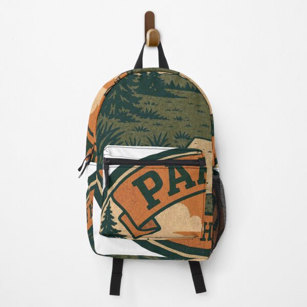 Item preview, Parked From The Tee Pad Retro Disc Golf Print designed and sold by BoosterShop.
