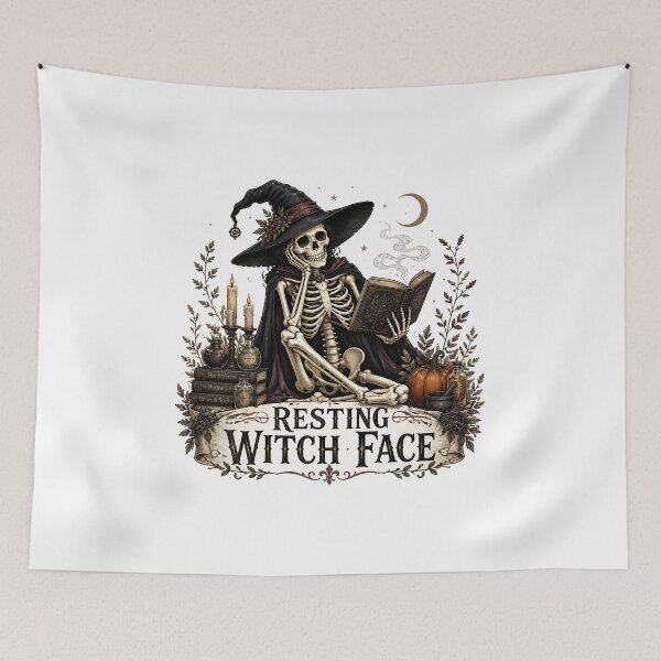 Item preview, Resting Witch Face designed and sold by BernoNickel.