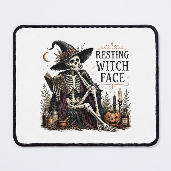 Item preview, Resting Witch Face designed and sold by BernoNickel.