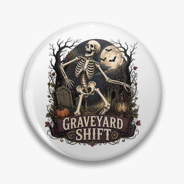 Item preview, Graveyard Shift designed and sold by BernoNickel.