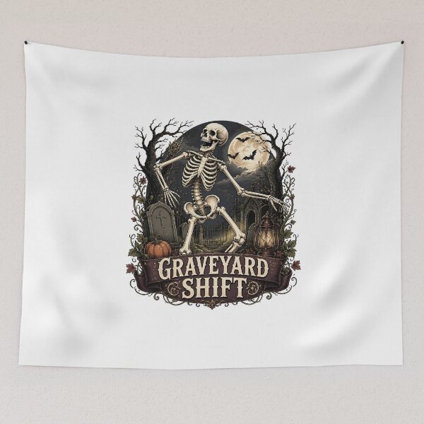 Item preview, Graveyard Shift designed and sold by BernoNickel.
