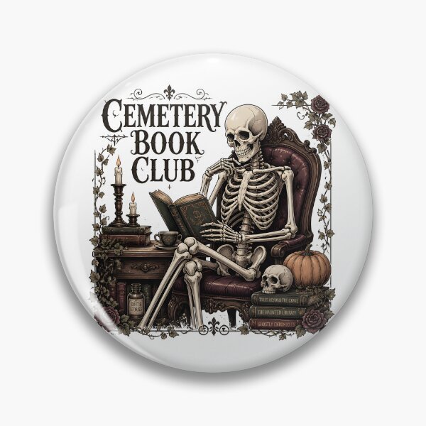 Item preview, Cemetery Book Club designed and sold by BernoNickel.