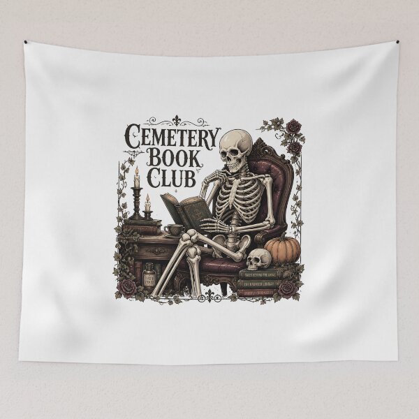 Item preview, Cemetery Book Club designed and sold by BernoNickel.