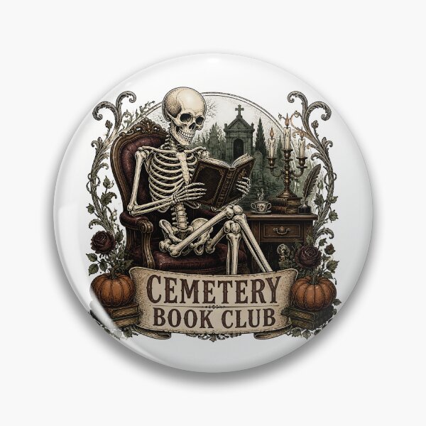 Item preview, Cemetery Book Club designed and sold by BernoNickel.