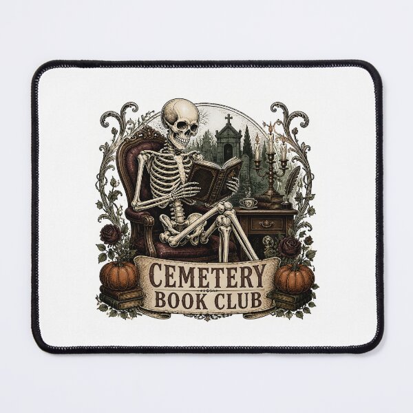 Item preview, Cemetery Book Club designed and sold by BernoNickel.