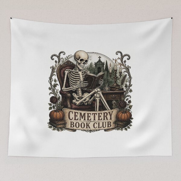 Item preview, Cemetery Book Club designed and sold by BernoNickel.