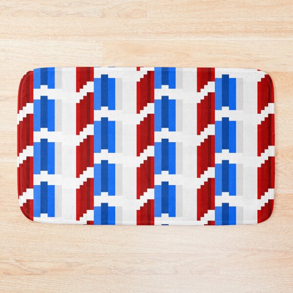 Item preview, Pixel France Flag designed and sold by HarveyHandcraftsandDesigns.