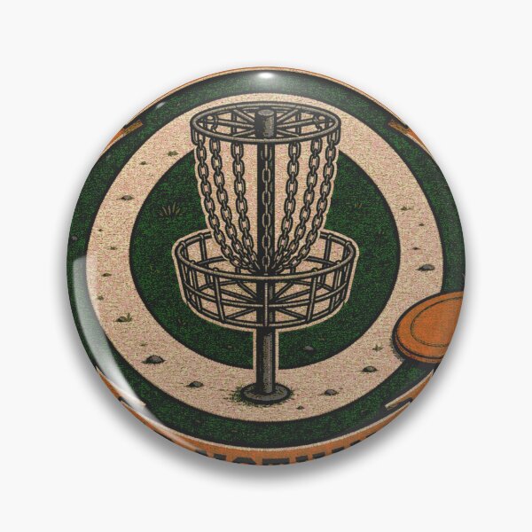 Item preview, Circle Two Or Nothing disc golf putting badge designed and sold by BoosterShop.