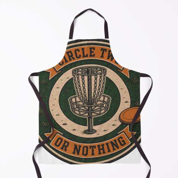 Item preview, Circle Two Or Nothing disc golf putting badge designed and sold by BoosterShop.