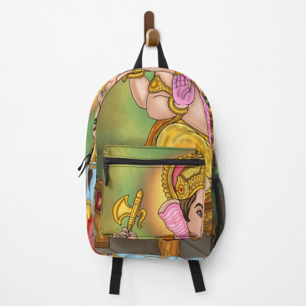 Item preview, Lord Ganesha & Krishna Digital Drawing | Hindu Gods Spiritual Artwork designed and sold by Harshit_Digital_Arts.