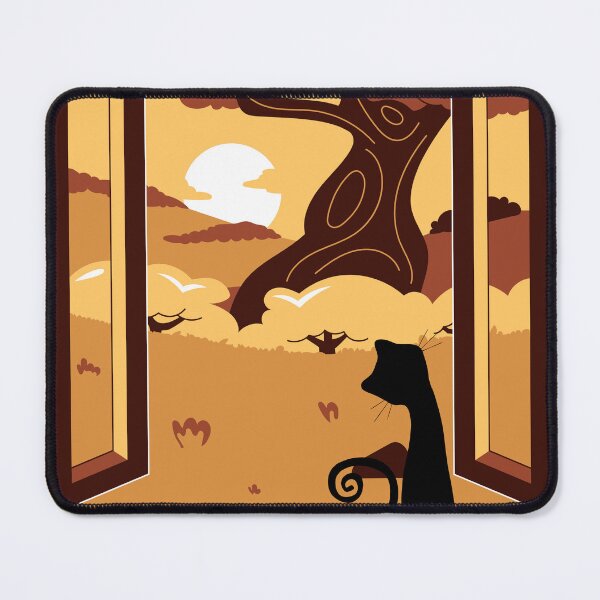 Item preview, The Quite Autumn Through My Cat's Eyes Next To My Warm Coffee designed and sold by StickItToo.