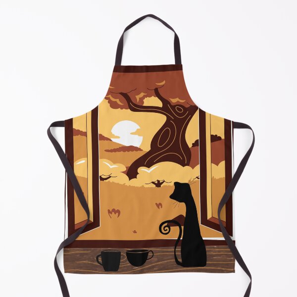 Item preview,  The Quite Autumn Through My Cat's Eyes Next To My Warm Coffee designed and sold by StickItToo.