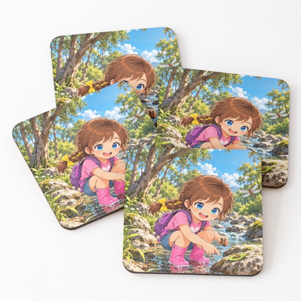 Item preview, Kenzie Creek Exploring Cartoon Character Design designed and sold by Kenzie & Co.