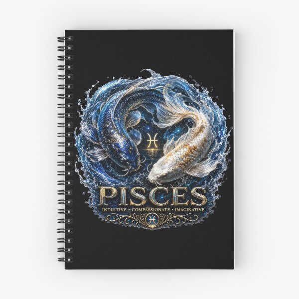Item preview, Pisces Zodiac Art – Mystical Fish Astrology Design designed and sold by Classic Chaos Creations.