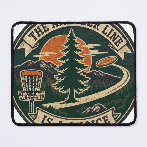 Item preview, The Anhyzer Line Is A Choice Disc Golf Emblem designed and sold by BoosterShop.