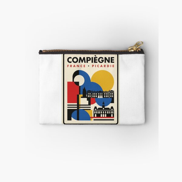 Item preview, Retro Compiègne Bauhaus Geometric Skyline designed and sold by k3rstman1.