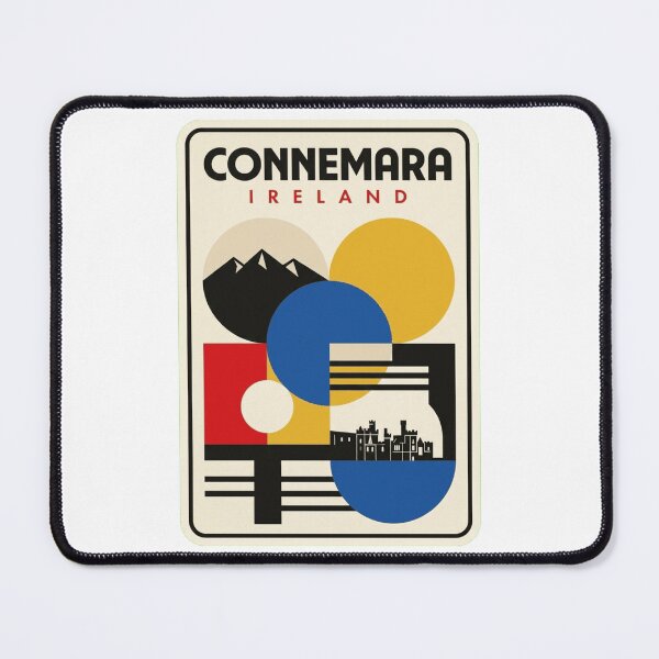 Item preview, Retro Connemara Bauhaus Geometric Skyline designed and sold by k3rstman1.