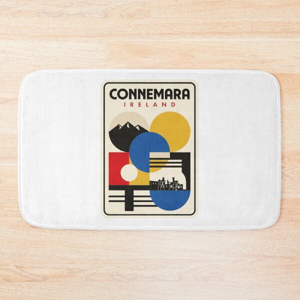 Item preview, Retro Connemara Bauhaus Geometric Skyline designed and sold by k3rstman1.