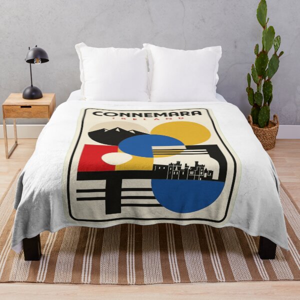 Item preview, Retro Connemara Bauhaus Geometric Skyline designed and sold by k3rstman1.