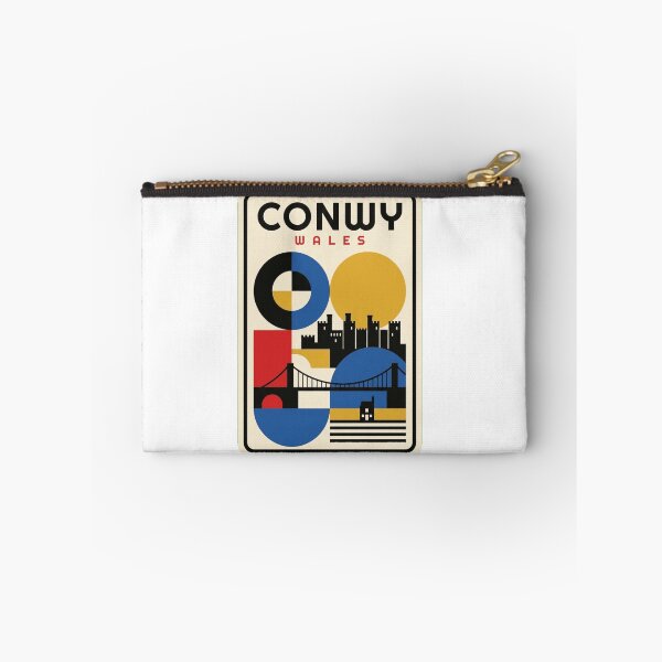 Item preview, Retro Conwy Bauhaus Geometric Skyline designed and sold by k3rstman1.