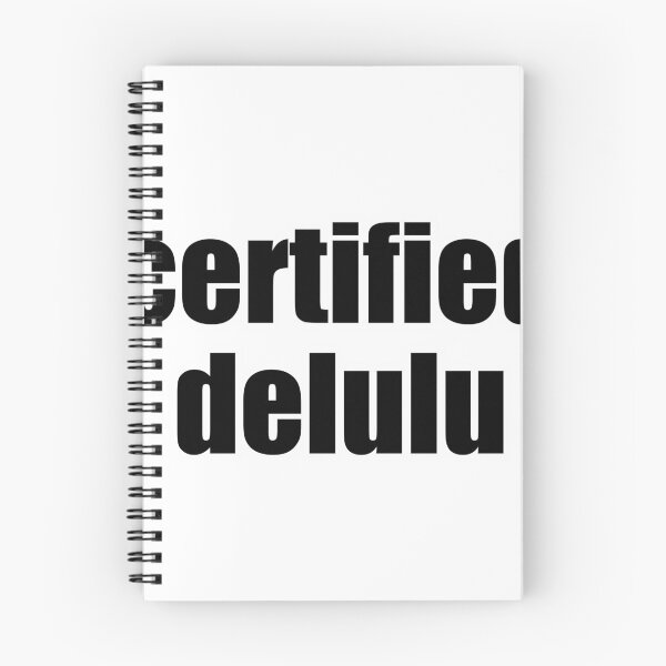 Item preview, Certified Delulu Bold Text designed and sold by Alphakenon.