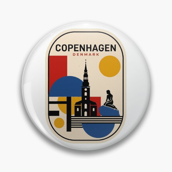 Item preview, Retro Copenhagen Bauhaus Geometric Skyline designed and sold by k3rstman1.