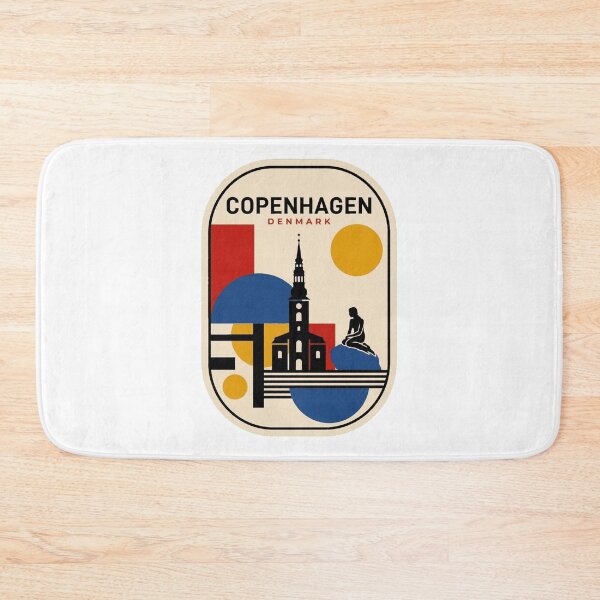 Item preview, Retro Copenhagen Bauhaus Geometric Skyline designed and sold by k3rstman1.