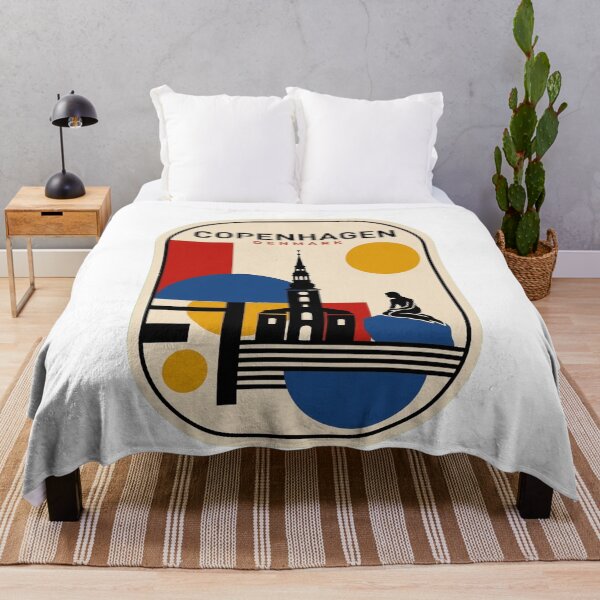 Item preview, Retro Copenhagen Bauhaus Geometric Skyline designed and sold by k3rstman1.