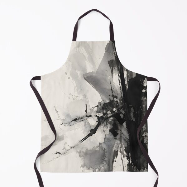 Artikelvorschau, Black and Gray Ink Wash Abstract Expressionist Art entworfen und verkauft von GutyzDesignsES.