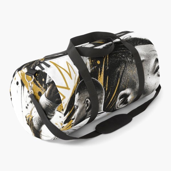 Item preview, Kylian Mbappé Football King – Black & Gold Soccer Art  designed and sold by ravuh.